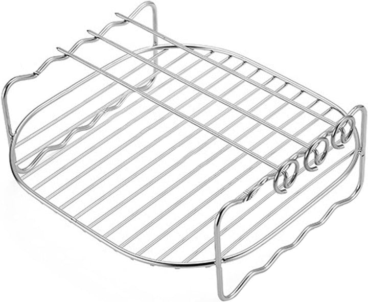 Grillrost Für Heissluftfritteuse, Heissluftfritteuse Grillrost, Luftfritteusen-Gestell 6, 7, 8 Zoll,