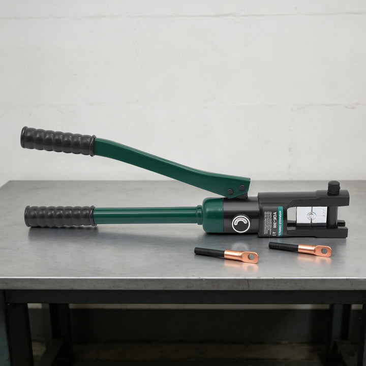 12 Tonnen Hydraulische Presszange, Crimpzange mit Koffer, Grün