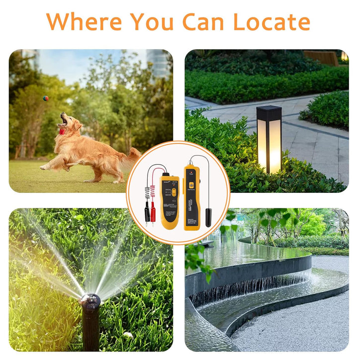 NOYAFA nf-816-c Underground Kabel Draht Locator Locate Pet Zaun, Sprinkler Control, Metall-Rohre, Dr