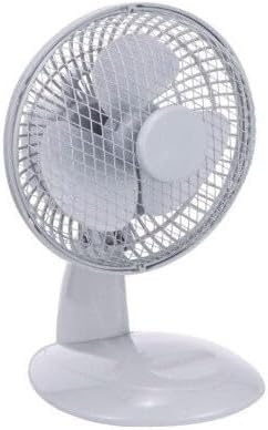 Tischventilator 160 Weiss 15 cm