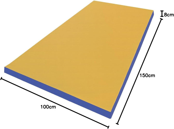 NiroSport Turnmatte 150 x 100 x 8 cm RG 25 Weichbodenmatte Matte Gymnastikmatte Fitnessmatte Sportma