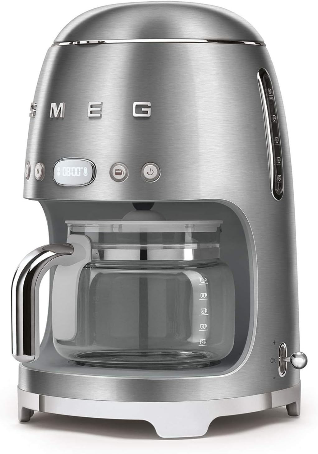 Smeg - Máq. Café Filtro DCF02SSEU, Gebürsteter Edelstahl, Geb&amp;