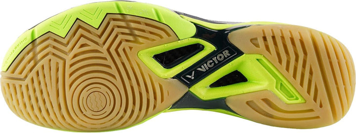 VICTOR Badmintonschuh/Squashschuh/Traininsschuh P9210 schwarz/grün 39.5 EU Black Green, 39.5 EU Blac