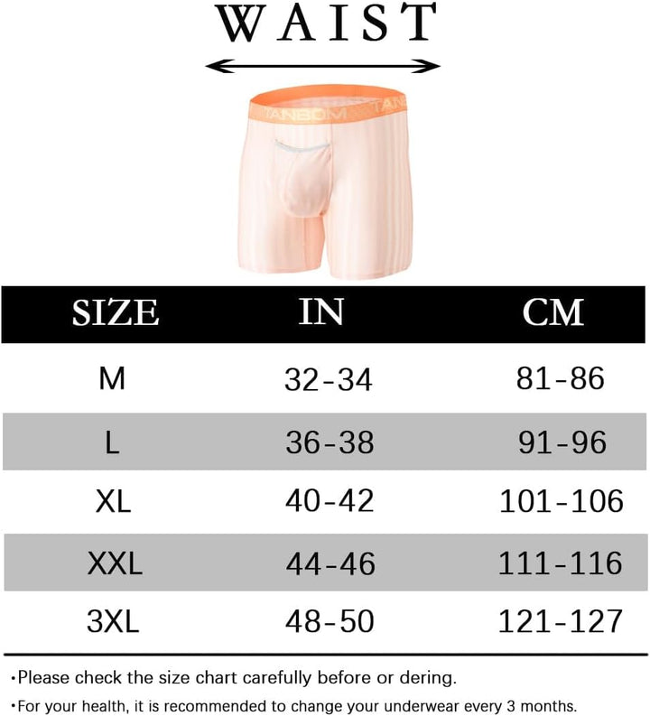 Herren Unterwäsche Offene Boxershorts Briefs Bequem Atmungsaktiv Passform Boxer Unterwäsche Männer M