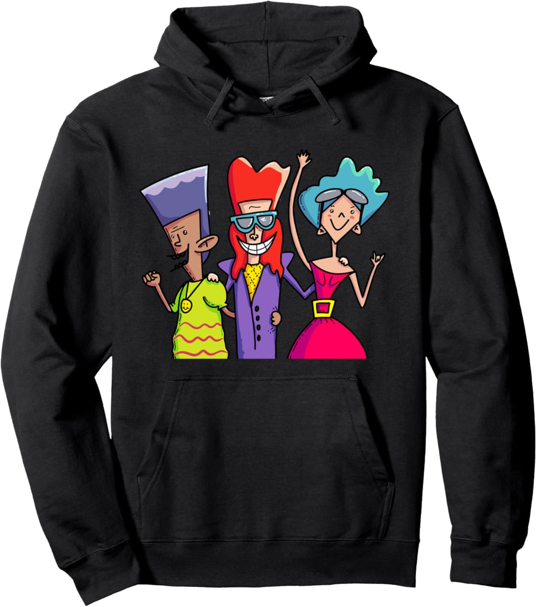 Tanzen Musik 80er Party Leute Geschenk Hoodie Pullover Hoodie