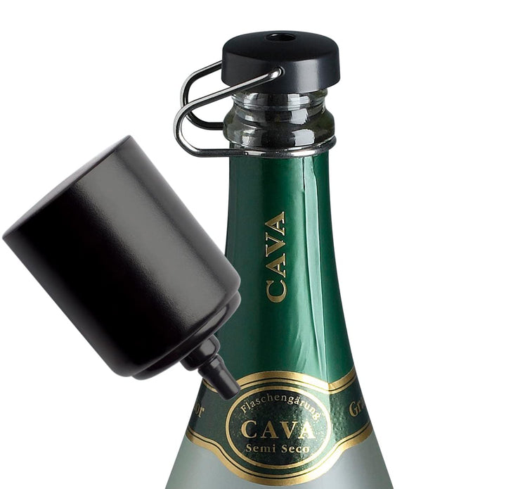Champagne Fresh Sektverschluss mit Druckpumpe | Hält Sekt &amp; Champagner bis zu 5 Tage prickelnd frisc