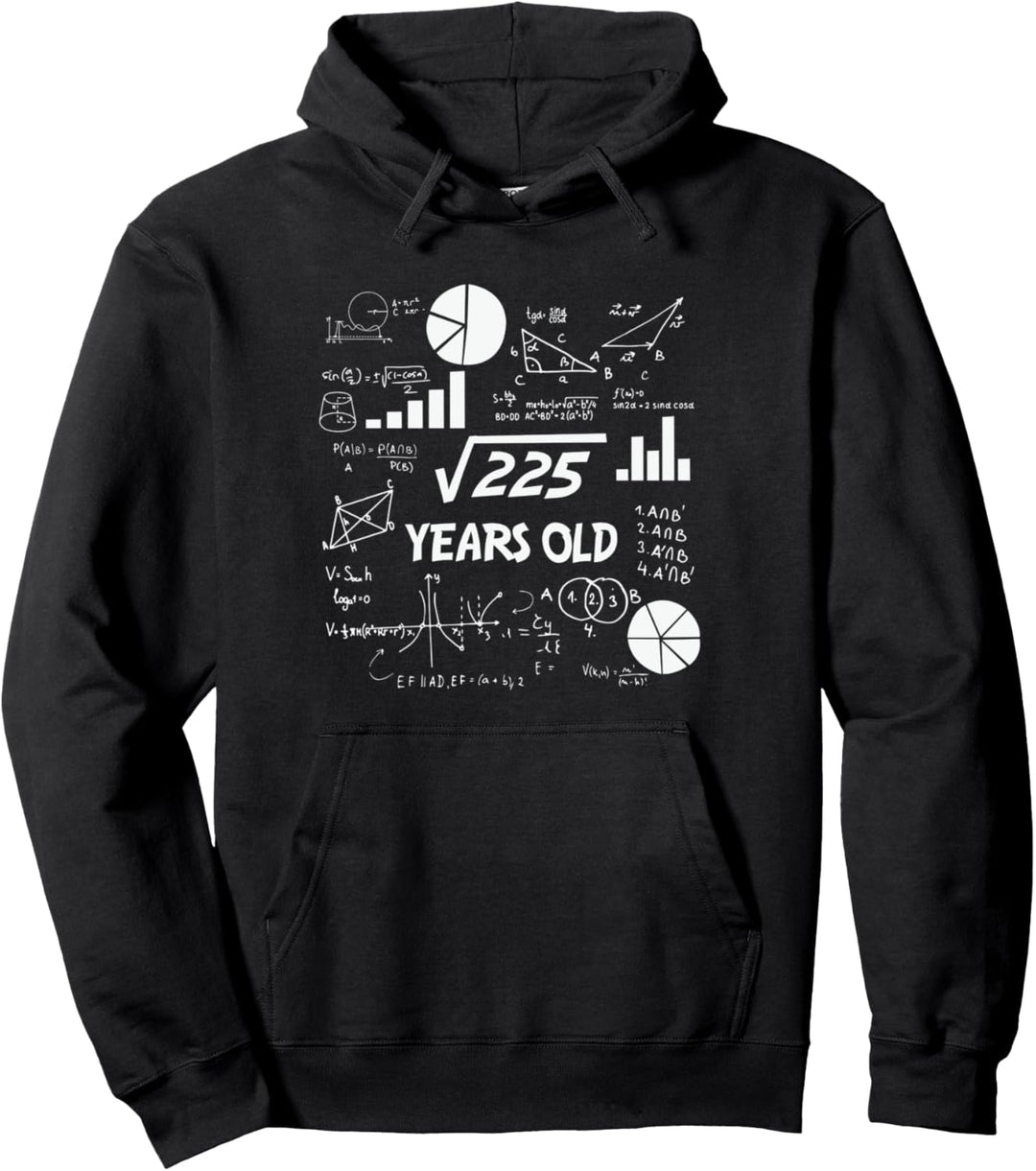 Lustige 15 Geburtstagsliebe Mathe Quadratwurzel Pullover Hoodie