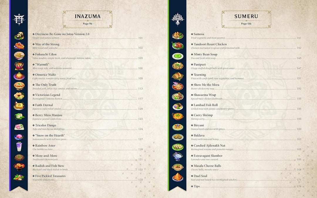 Genshin Impact Official Cookbook: Culinary Journeys Across Teyvat, Gebundenes Buch