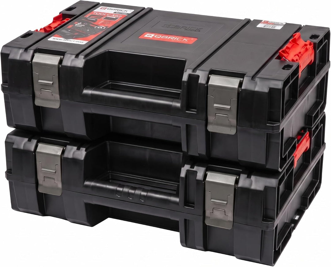 2 Stück BigDean System Pro Maschinenkoffer mit Polsterung