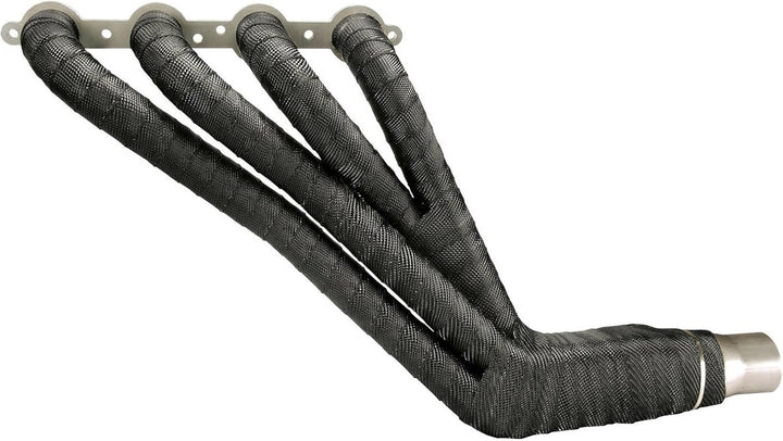Design Engineering 10004 Auspuff-Wärmedämmung mit LR-Technologie, schwarz, 2" x 25&