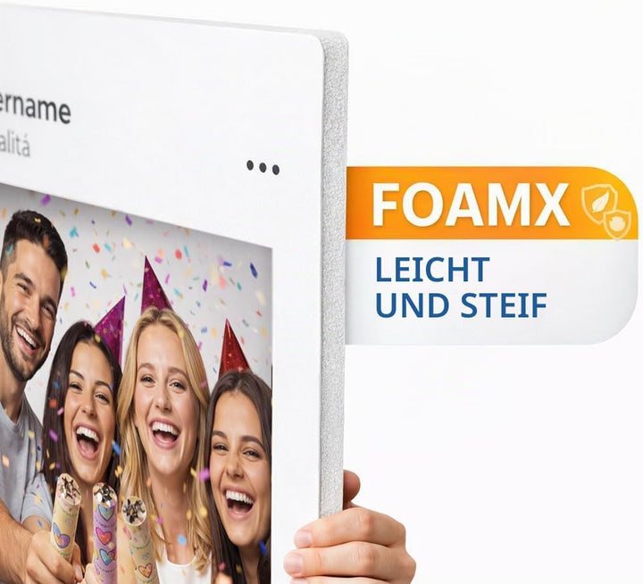 LARGE FORMAT Personalisierter Selfie-Rahmen | Rahmen für Partys und Firmenveranstaltungen (70_x_100_