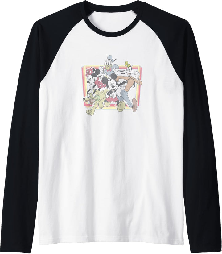 Disney Mickey &amp; Friends Boxed Break Out Group Raglan