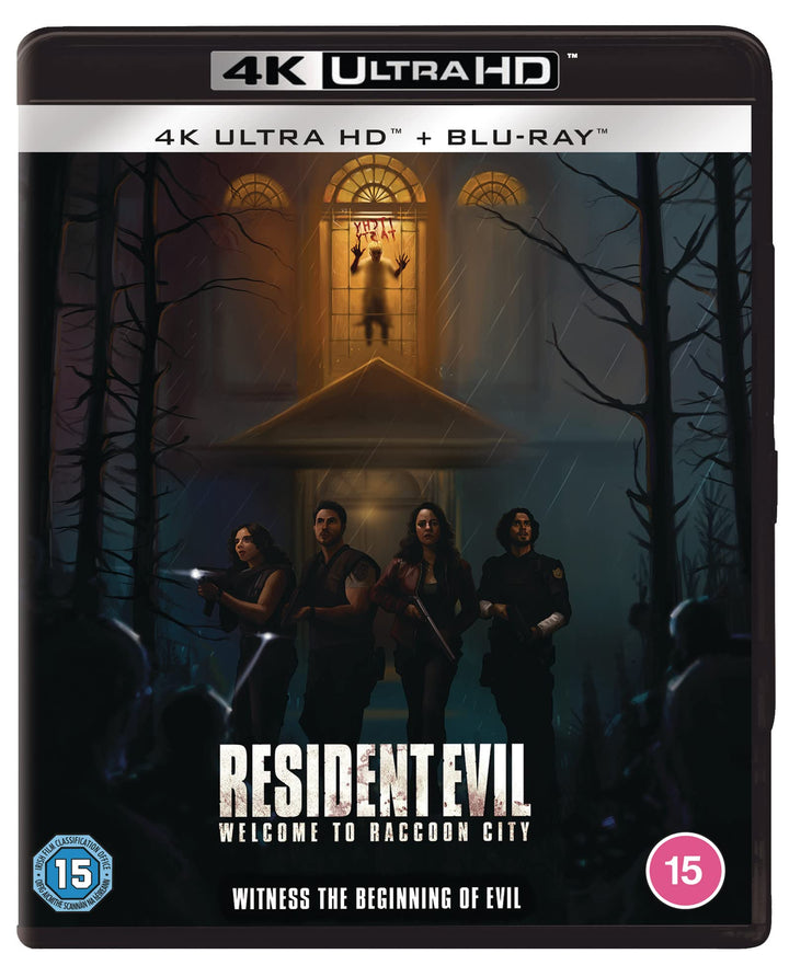 Resident Evil: Welcome to Raccoon City (2 Discs - 4K Ultra-HD &amp; BD) [Blu-ray] [2021], Blu-ray