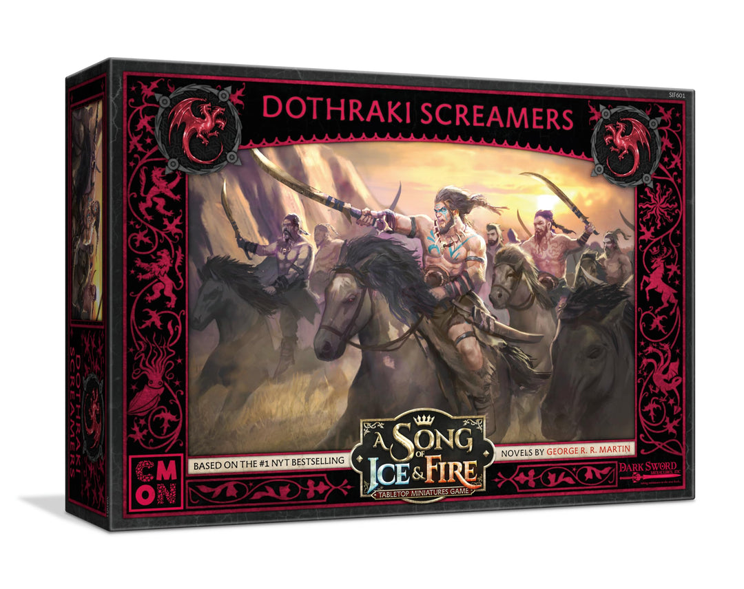 Cool Mini or Not - A Song of Ice and Fire: Targaryen Dothraki Screamers - Miniature Game Targaryen T