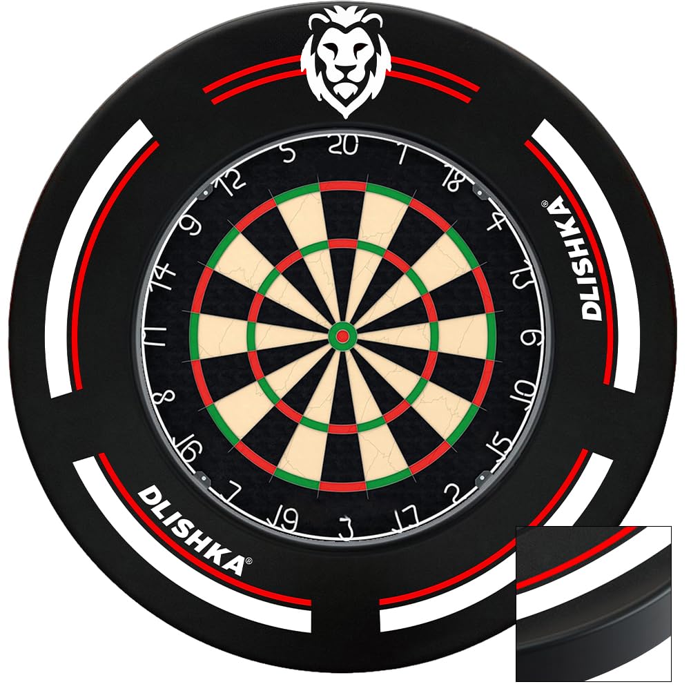 Dartscheibe Dart ZubehöR-Dart Surround Eva,Dartscheibe Schutzring FüR Verpasste WüRfe,Einfache Monta