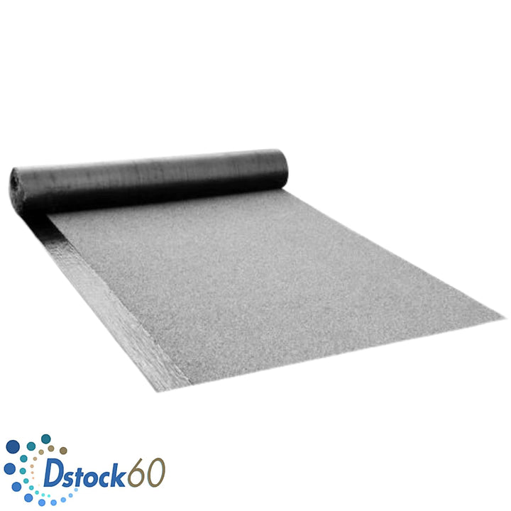 DSTOCK60 - Rolle 4 Meter Bitumenfilz, spanischer Schiefer, Breite 1 m, deckt 4 m² ab, Zuschnitt Mete