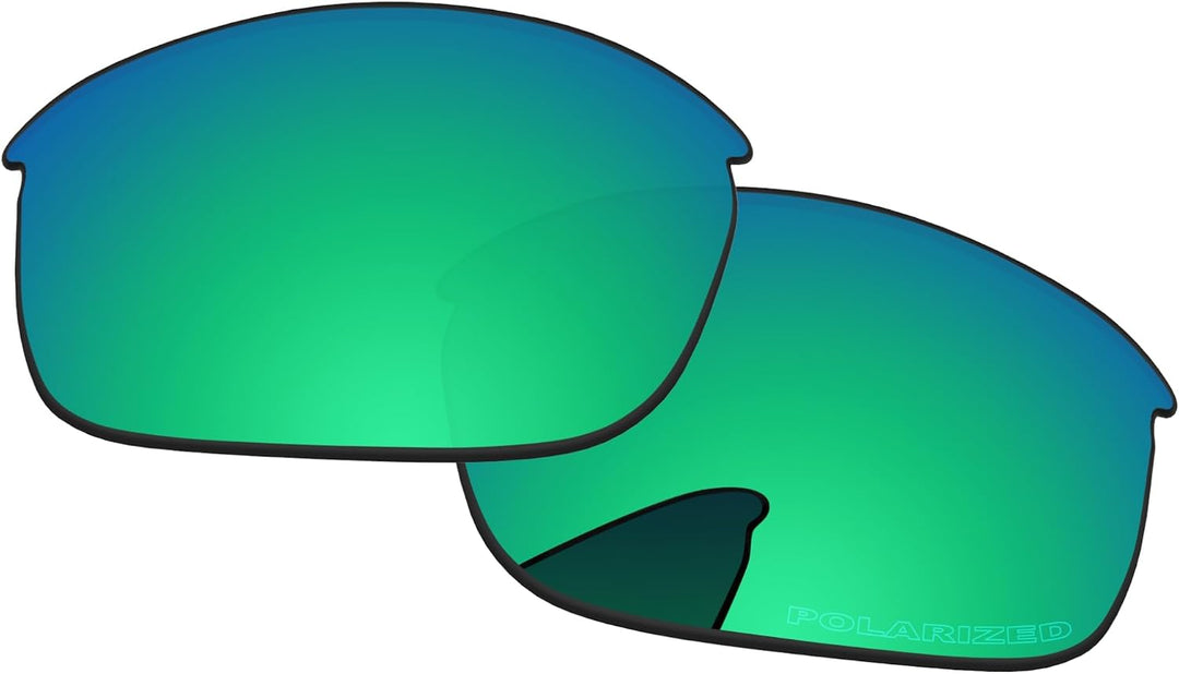 PapaViva Ersatzlinsen für for Oakley Flak Jacket Blaugrün - Polarisiert