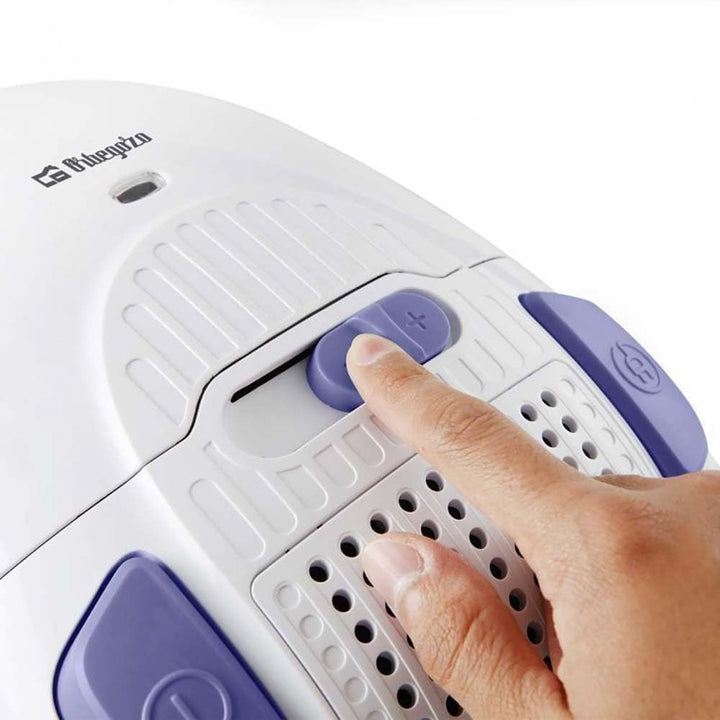 Orbegozo AP 7007 - Staubsauger mit Beutel, Energieklasse A, Beutel mit 2 Liter Kapazität, Teleskopro