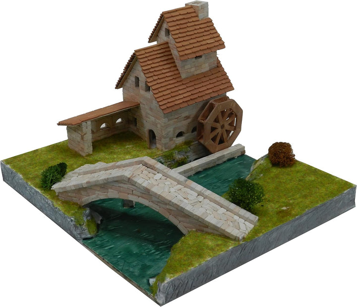 Asiatische aedes1409 31 x 26 x 5 cm Forge mit Bridge Model Kit