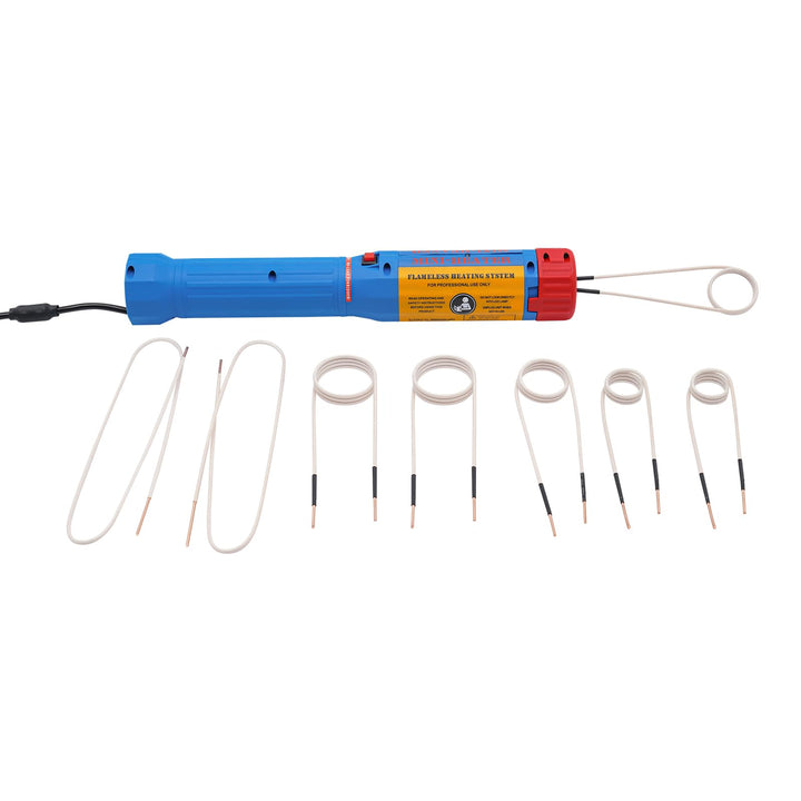 Magnetischer Induktionsheizer 1100W flammenloser induktionsheizgerät Set 800℃ Bolzen-Induktionsheizg