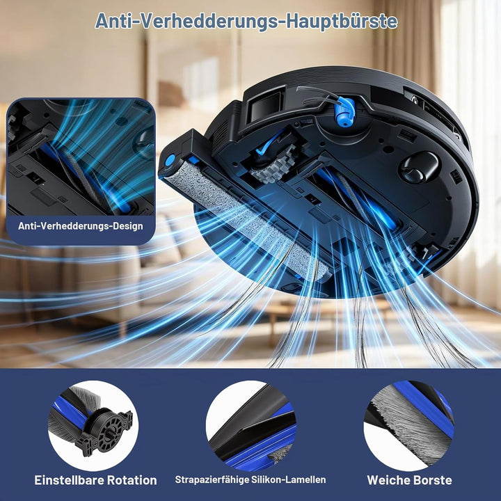 Zubehör für ECOVACS DEEBOT T90 Omni/T90 PRO Omni/X12 PRO Omni Roboterstaubsauger Ersatzteile 23er-Pa