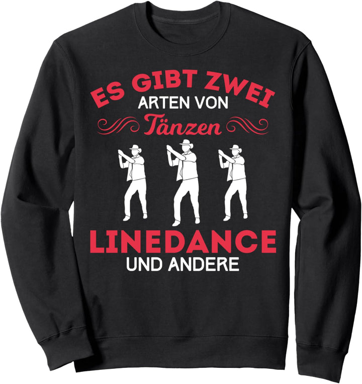 Linedancer Linedance Tänzer Sweatshirt