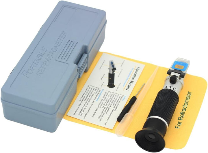 Fischer Kellereitechnik Profi-Refraktometer mit ATC, LED (Wein/Most Refraktometer), Wein/Most Refrak