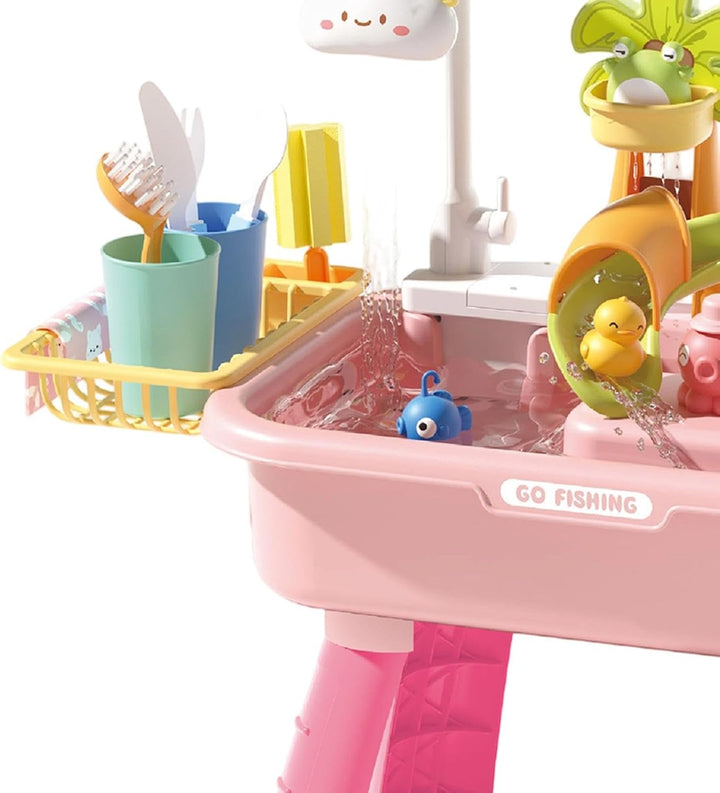 Wasser Spieltisch Ab 3, 54 X 29 X 53 cm Wasser Spieltisch, Sand Und Wassertisch, Sommerspielzeug Set