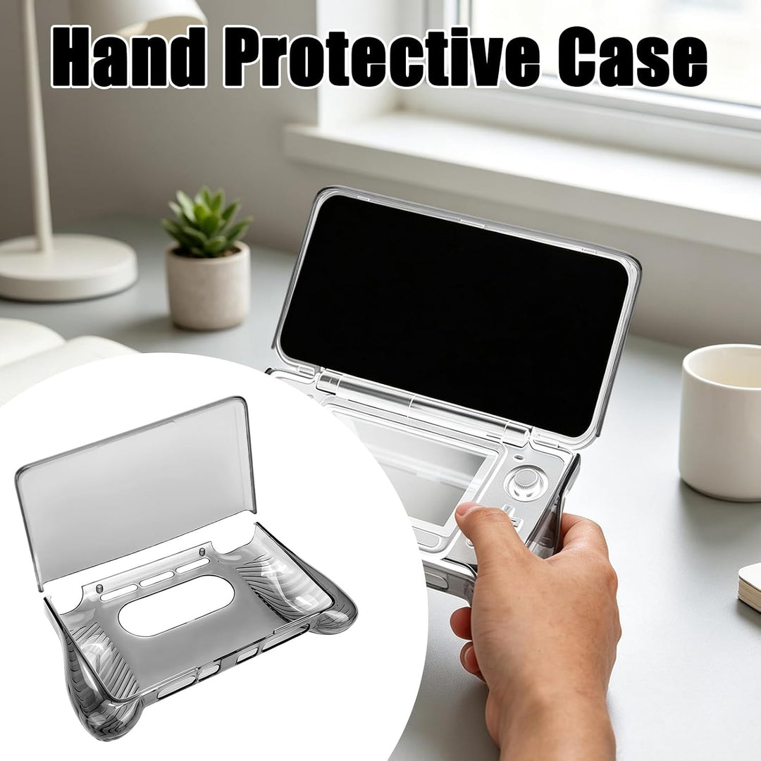 BOXOB Silikon Hülle für Ayn Thor Handheld (Transparent Schwarz)