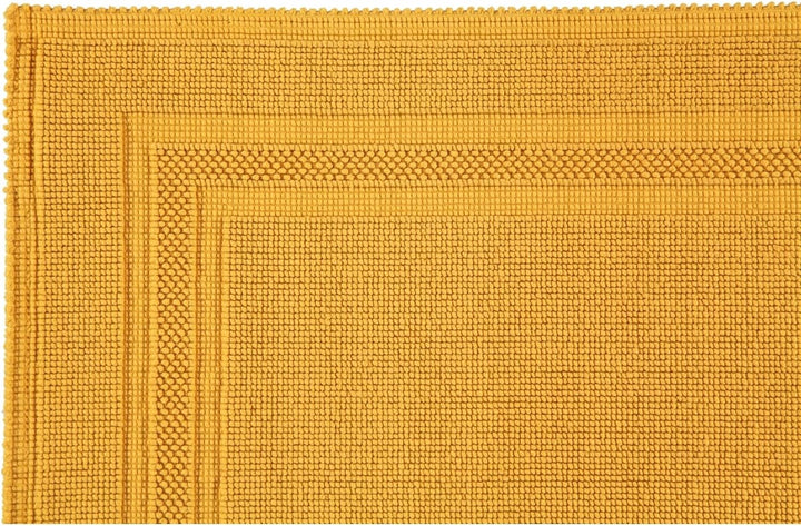 Rhomtuft Badteppich Gala Curry 348 - 70 x 120 cm Gold - 348 70x120 cm, Gold - 348 70x120 cm