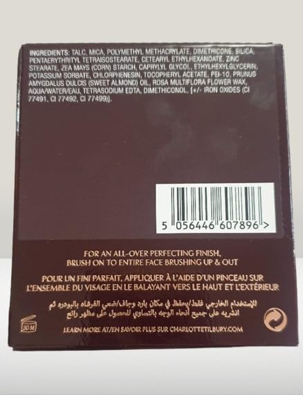 Charlotte Tilbury ORIGINAL | Airbrush Flawless Finish Micro Powder | by BELLA (2 MEDIUM, 8.00 g (1er