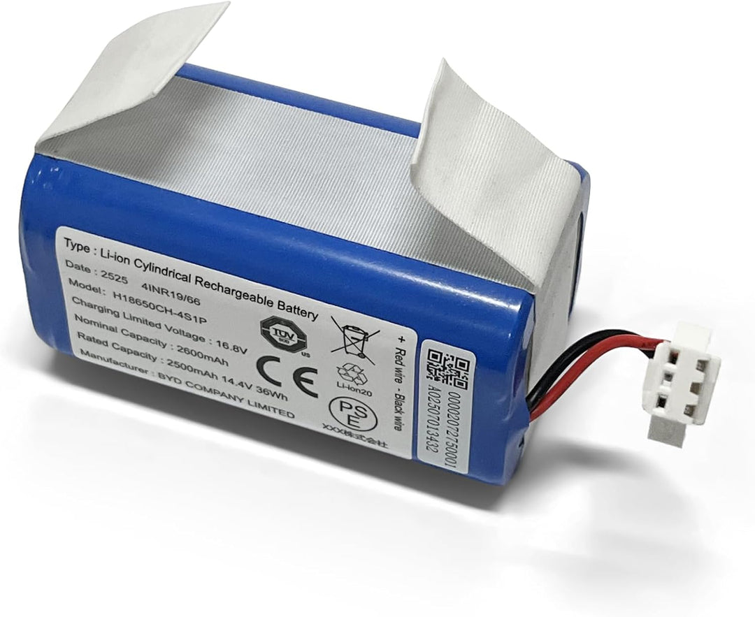 Tikom 2600mAh Ersatzakku für L9000/G8000/G8000 Max/L8000 Pro/L8000 Plus Saugroboter
