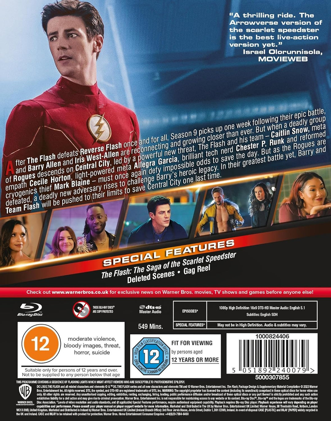 The Flash [Blu-Ray] [Region B] (IMPORT) (Keine deutsche Version), Blu-ray