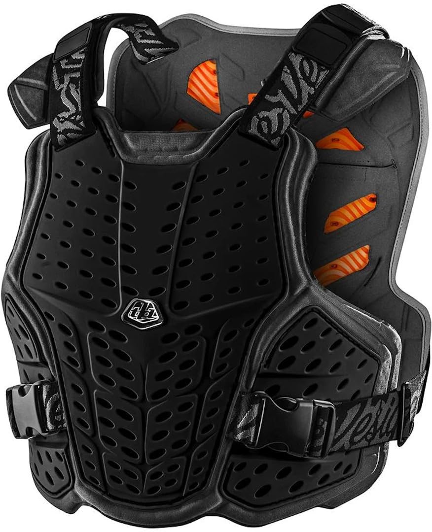 Troy Lee Designs Brustpanzer Rockfight D3O Schwarz Gr. XL/XXL XL-XXL Schwarz, XL-XXL Schwarz