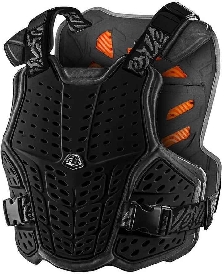 Troy Lee Designs Brustpanzer Rockfight D3O Schwarz Gr. XL/XXL XL-XXL Schwarz, XL-XXL Schwarz