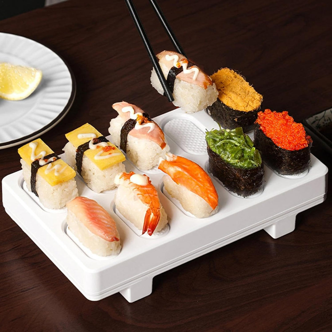 Sushi-Form, Nigiri-Reiskugelform, japanisches Sushi-Maker-Set, rechteckige Nigiri-Reiskugelform mit