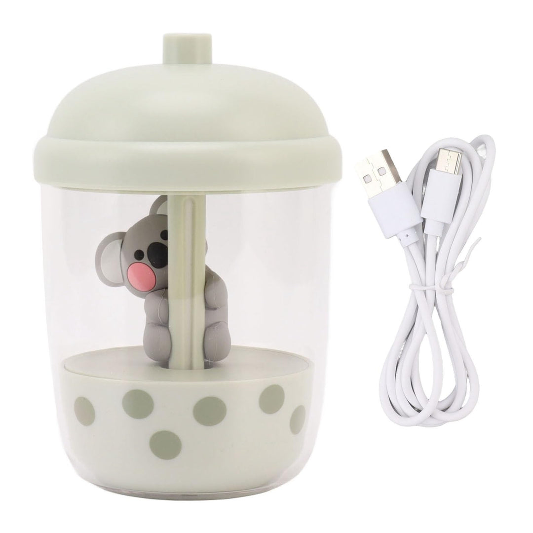 Jeanoko Koala-Tier-Luftbefeuchter, Tragbar, Kühler Nebel-Luftbefeuchter, USB-Desktop-Luftbefeuchter,