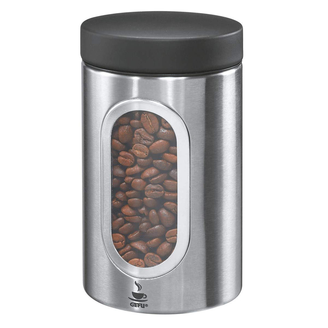 Gefu 16350 Kaffeepad-Dose Piero, 250 G, 9 x 9 x 15.5 cm