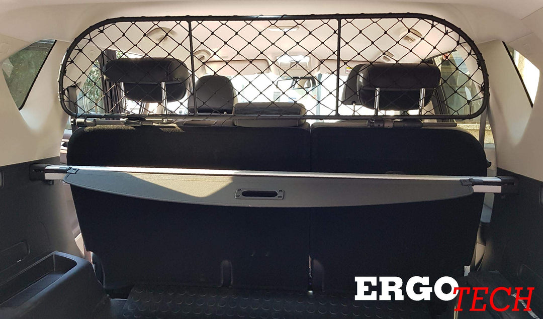 ERGOTECH Trennnetz Trenngitter kompatibel mit SsangYong Rexton (ab BJ 2017) RDA65-M16, für Hunde und