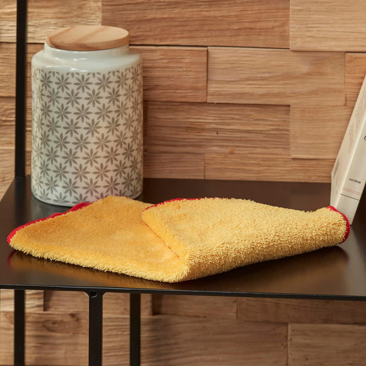 Spontex Microfibre Staubtuch, 12 Stück, weiche Mikrofasertücher mit Recyclingfasern, wiederverwendba