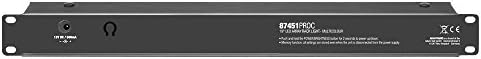 Adam Hall 19" Parts 87451 PRO C - 19" LED Array Rack Light 1 HE multicolor Single, Single