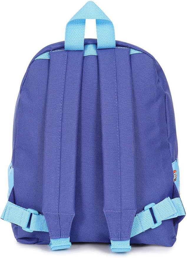 BLUEY Offizieller Bingo Kinder-Rucksack, Kinderrucksack, Schultasche, Rucksack blau, blau