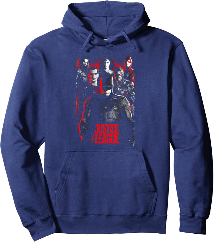 Justice League Movie The League Superheroes Pullover Hoodie