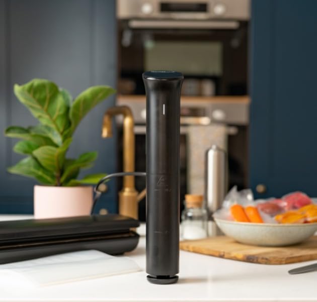 Sous Vide Tools iVide 2.0 Sous Vide Präzisionsgarer | WiFi aktiviert mit App | 1200 Watt | Tauchther