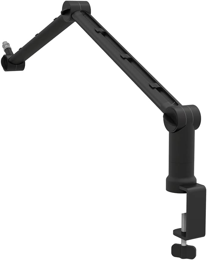 ICY BOX Professioneller Mikrofon-Arm mit Tischhalterung, 360 degree drehbar, 3/8 &