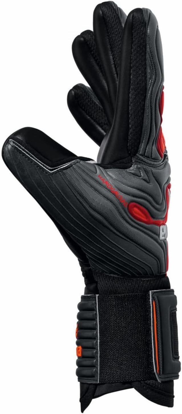 Erima Unisex Jugend Flex-ray Hardground Fs Torwarthandschuh 4 fiery coral/schwarz, 4 fiery coral/sch