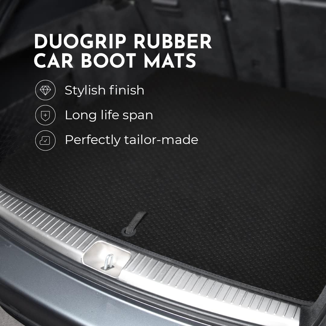 Duogrip Gummi Kofferraummatte passend für Mercedes E-Klasse W213/S213 2016-2023 Passend zur Ausführu