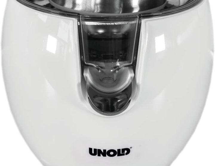 Unold 78130 Citrus Juicer Power Juicy White Elektrische Entsafter und Entsafter, mehrfarbig, einziga