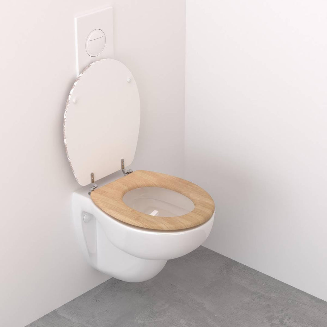5five - bloom-toilettensitz 36 x 42,5 cm, rosa
