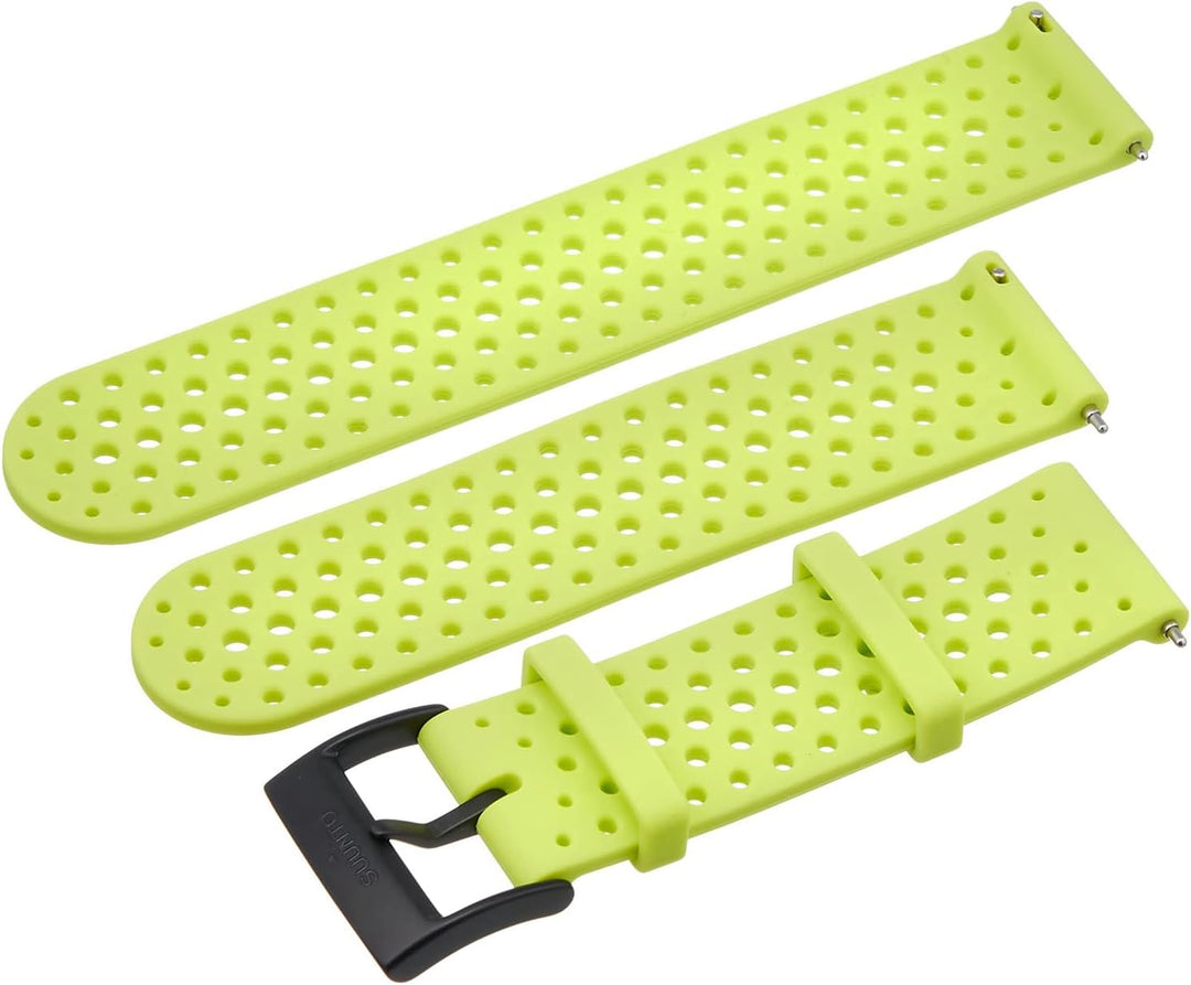 Suunto Ersatz-Uhrenarmband, für alle Suunto Spartan Sport WRH und Suunto 9 Uhren Grün/Schwarz, Grün/